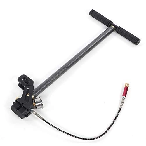Pompe da bici : Pompa manuale, pompa per bicicletta con pedana pieghevole per kayak gonfiabili per pistole PCP per pneumatici per automobili