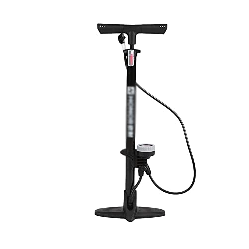 Pompe da bici : TAISK Pompa da Pavimento per Bici con Adattatore per valvola manometrica Pompa per Bicicletta a Pedale Gonfiatore per Pneumatici Pompa per Bici da Strada MTB