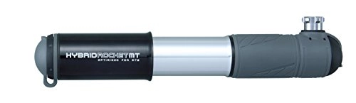 Pompe da bici : Topeak Hybrid Rocket HP - Gonfiagomme, Colore: Nero