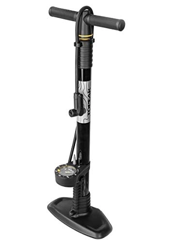 Pompe da bici : Topeak JoeBlow Mountain X - Pompa da pavimento, taglia unica, colore: Nero