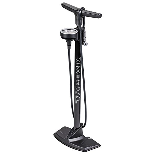 Pompe da bici : Topeak JoeBlow Pro X Fahrrad Stand Luft Pumpe Manometer 14 Bar Presta Schrader Ventil SmartHead, 15700068