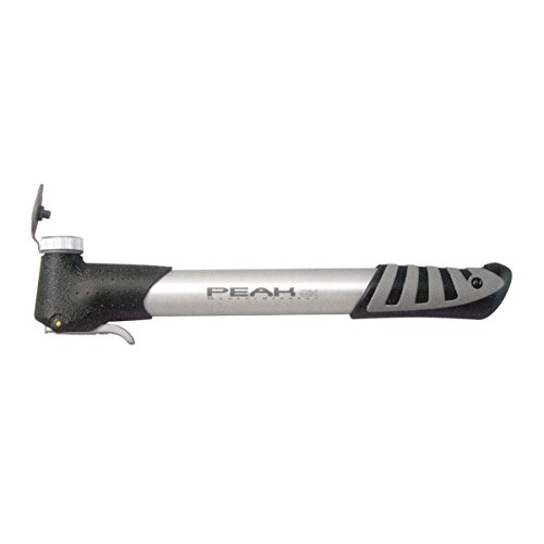 Pompe da bici : TOPEAK Peak MasterBlaster DX II Mini Pompa con Supporto per Telaio per Bicicletta, Argento (Silver), 25 x 5.9 x 3.2 cm
