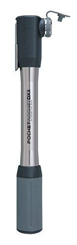 Pompe da bici : TOPEAK Pocket Rocket, Razzo Tascabile DX II Uomo, Colore Unico, 8.7 x 1.5 x 1.1-inch