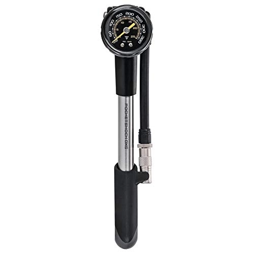 Pompe da bici : Topeak Pocket Shock DXG Fahrrad Luft Pumpe Kompakt 24, 8 Bar Pressure Rite Ventil, 15700262