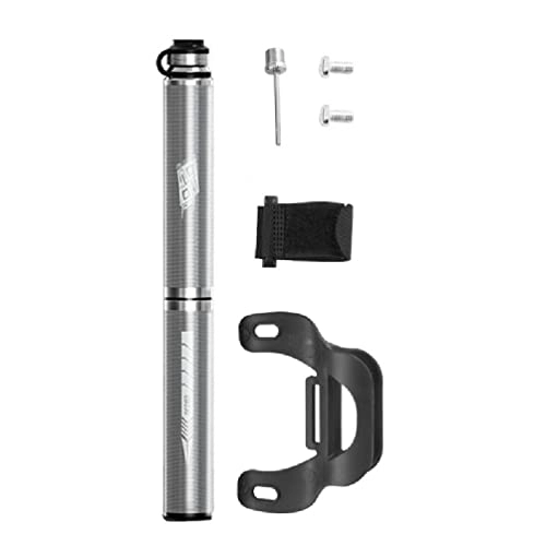 Pompe da bici : Werty Pompa ad pressione da 160 PSI-Bike - Pompa Presta per bici passa automaticamente a Schrader - Pompa per bicicletta in titanio nero adattatore per pompa per compressore