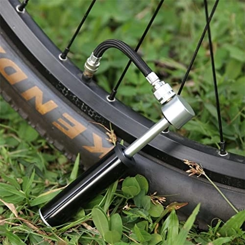 Pompe da bici : WOTF Mini Pompa ad Aria per Bicicletta Mountain Bike Pompa per Pneumatici per Pneumatici Lega di Alluminio Accessori MTB Pompa per Bici Portatile