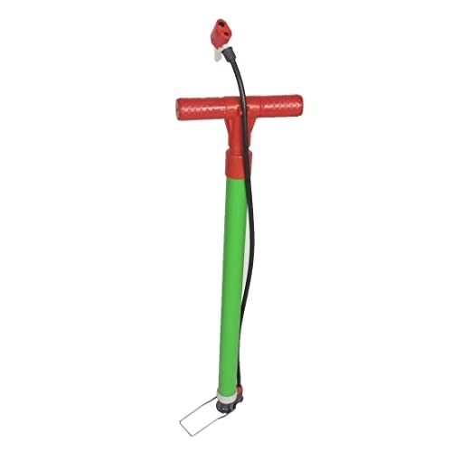 Pompe da bici : XENITE Valvola for Pneumatici Bici Cavalletto da Pavimento Pompa ad Aria Manuale Rosso Verde Gonfiabile