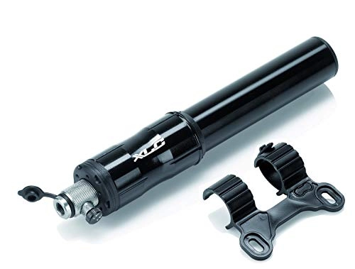 Pompe da bici : XLC 2501900500, Mini Pompa MTB PU-A10 Unisex-Adult, Nero, One Size