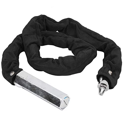Bike Lock : 01 02 015 Bicycle Lock, Metal and Cloth Bicycle Anti Theft Lock for Door for Motorcycle for Bike for Fence(1.2 meters, One size)