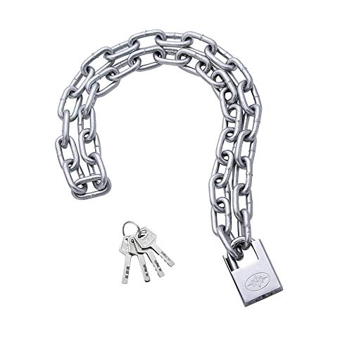 Bike Lock : 1.5m Long Security Anti-theft Bicycle Chain Lock for Motorcycles, Bikes, Security Chain Lock 6mm