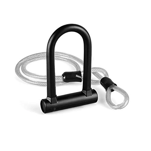 Bike Lock : 1Set Bicycle Lock Bicycle Lock Portable Bold And Long Wire Chain Lock Steel Cable Bar Lock