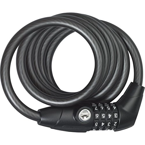 Bike Lock : Abus 1650 185 Combo Cable Lock - Black