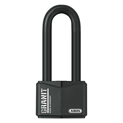 Bike Lock : ABUS 45091 33.5mm Granit Plus Hardened Steel Long Shackle Padlock