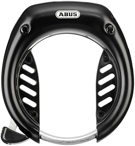 Bike Lock : ABUS 565 Shield LH NKR Frame Lock 2018 Cable, Black, Standard Size