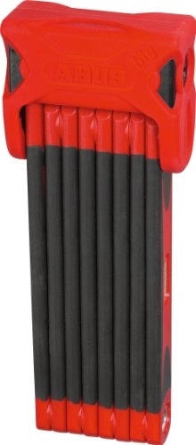 Bike Lock : ABUS 6000 / 120 Bordo Big Folding Lock, Red, 120 cm