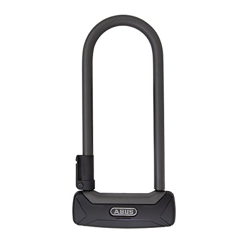 Bike Lock : ABUS 640 Granit Plus 640 / 135HB230+TexKF BK, Black, 23 cm