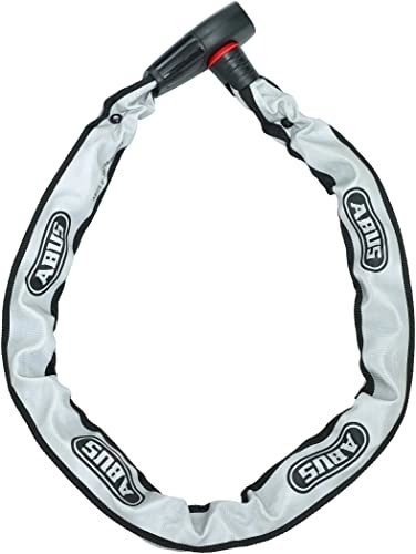 Bike Lock : ABUS 69104 Catena 6806K Chain Locks, Grey (Reflective), 85 cm