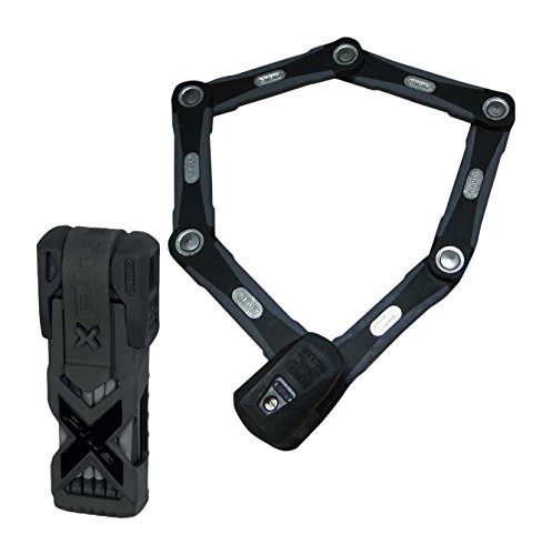 Bike Lock : Abus ABBORDOX85 Bordo Granit C Plus Chain Lock - Black, 85 cm