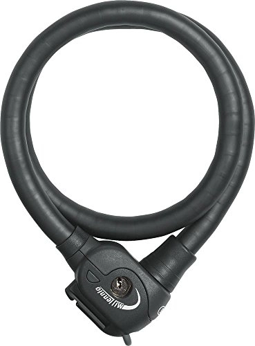 Bike Lock : Abus Bicycle Lock 896 / 110 Ec Texkf Mini Phantom, 17 mm / 110 cm, Black