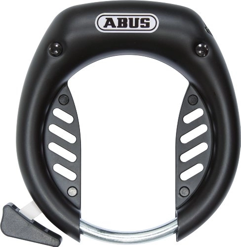 Bike Lock : ABUS Frame Lock Tectic 496 NR: Key removable when lock is open, bike lock with ABUS security level 6.
