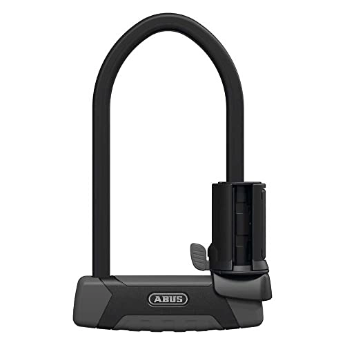 Bike Lock : ABUS Granit XPlus 540 U-Lock + SH B Mount - Bicycle Lock with XPlus Cylinder as Tamper Protection & Light Key - ABUS Security Level 15-230 mm Shackle Height