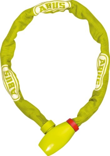 Bike Lock : ABUS Men's Kettenschloss Ugrip Chain 585 / 100 Padlock, Lime, 100cm / 5mm