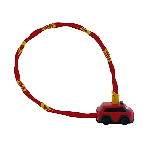 Bike Lock : ABUS My First ABUS 1510 / 60 Fire Department Children's Bicycle Lock 60 cm Red
