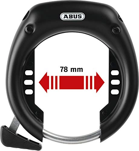 Bike Lock : Abus Shield™ 5650L NR Black OE Key Removable