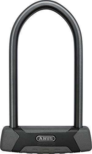 Bike Lock : ABUS U-lock Granit XPlus 540, Bike Lock with XPlus Cylinder, High Protection Against Theft, ABUS Security Level 15, Black / Grey
