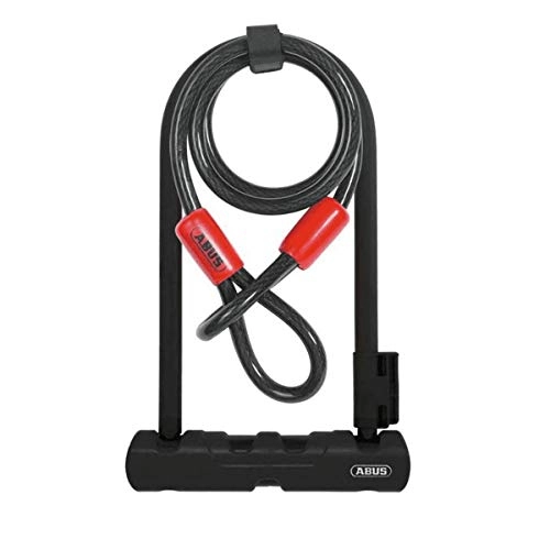 Bike Lock : ABUS Ultra 410 (9) + Cobra 10 / 120 Black