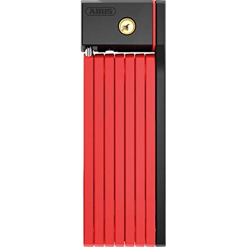 Bike Lock : Abus Unisex – Adult's 5700 / 100 RD SH Folding Lock, red, 100 cm