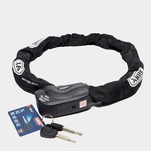 Bike Lock : Abus X-Plus 1060 Chain Padlock Unisex Adults, Black, 110 cm