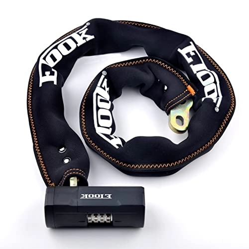 Bike Lock : Anti-Theft Chain Lock Password Cycling Heavy Duty Motorcycle Chain Lock with Metal Password (Color : ET655-100cm)
