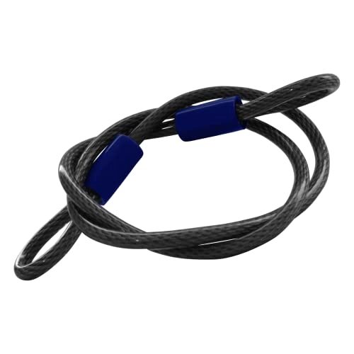 Bike Lock : ASEC Security Cable With Hoops