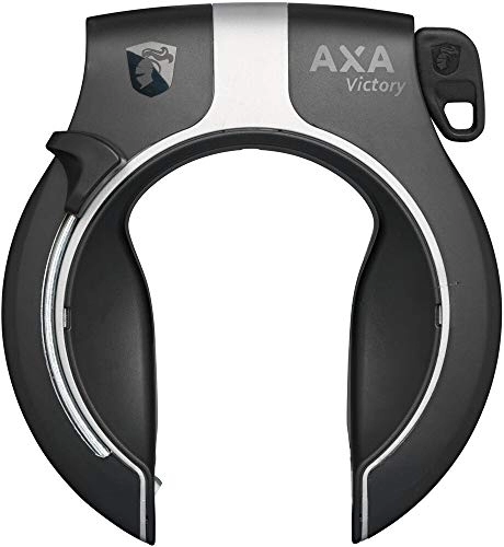 Bike Lock : AXA 2231015400 Victory Frame Lock, Black / Grey, 1 Size