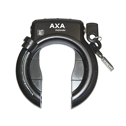 Bike Lock : AXA Defender RL Frame Lock – (Delicate Silver Efes – Includes Befestigu Ngsmat.