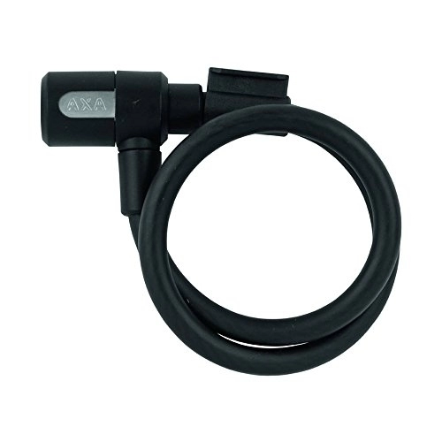 Bike Lock : AXA Newton 150 / 10 Bike Cable Lock - Matt Black, 150 mm x 10 mm