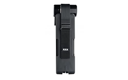 Bike Lock : AXA Newton FL90K Unisex Adult Folding Lock, Black