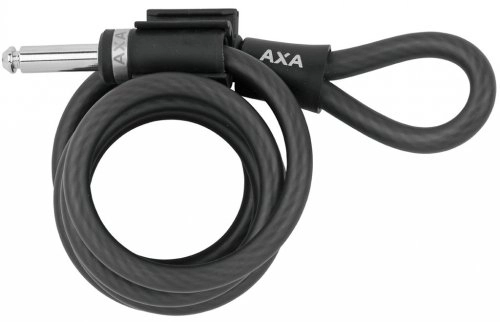 Bike Lock : AXA Newton Pi Plug-In Cable for Defender R Solid and Fusion Length 180cm Diameter 1