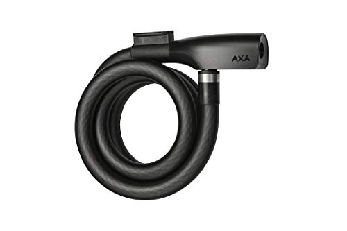Bike Lock : AXA Unisex Adult Resolute 15-120 Cable Lock, Black