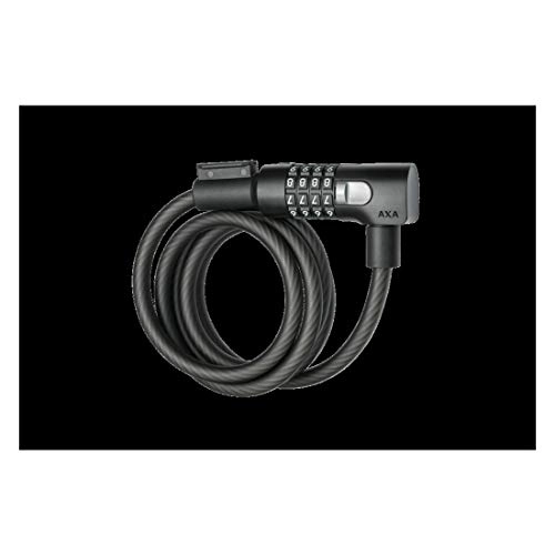 Bike Lock : AXA Unisex Adult Resolute C10-150 Cable Lock Black