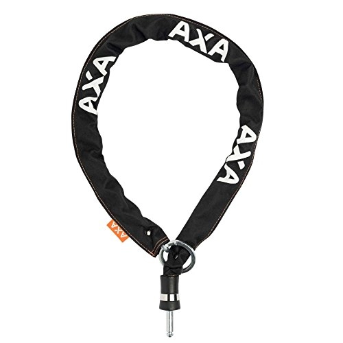 Bike Lock : AXA Unisex Adult RLC Plus 100 / 5.5 Chain Lock, Black