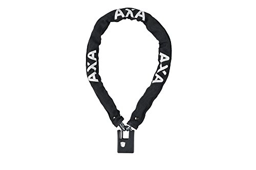 Bike Lock : AXA Unisex's Clinch Plus 85 Black Bike Chain Lock, 850 mm x 6 mm