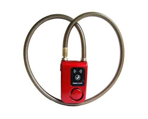 Bike Lock : AYANJINGElectric car mountain bike bicycle anti-theft vibration alarm lock Bluetooth anti-theft lock alarm