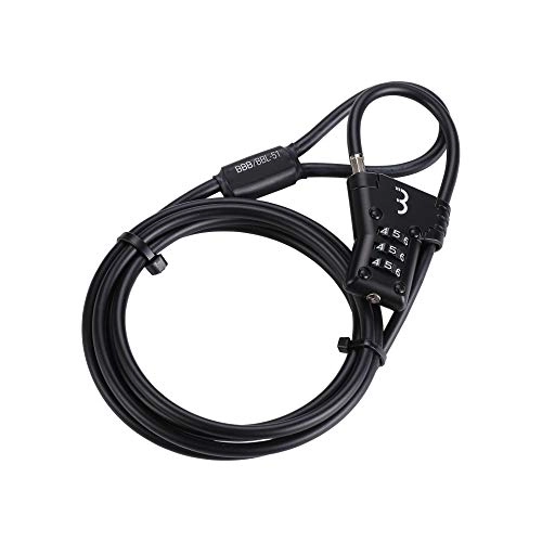 Bike Lock : BBB MicroLoop BBL-51 Cable Lock Black
