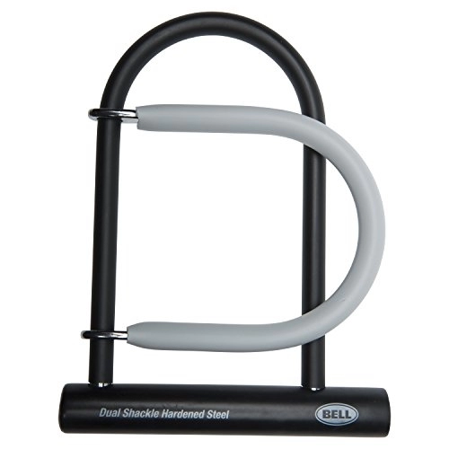 Bike Lock : Bell Catalyst 350 Double-Shackle U-Lock - Black / White