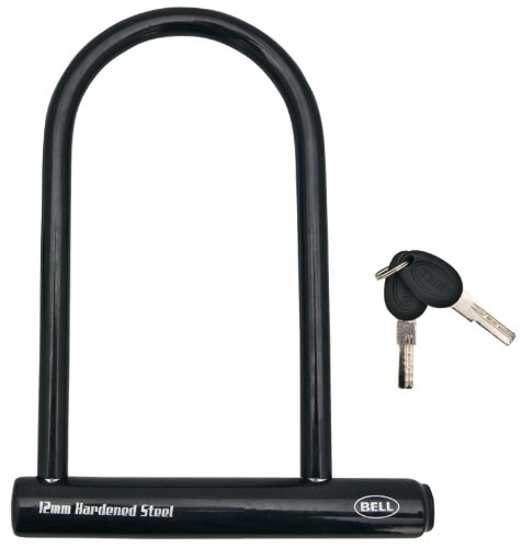 Bike Lock : Bell Sports - Cycle Products Shackle U-Lock Bike Lock With Key 1006430