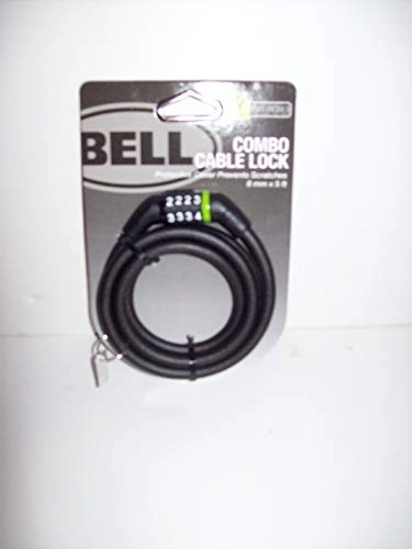 Bike Lock : Bell Watchdog 100 Combo Cable Bike Lock, 8mm, Green