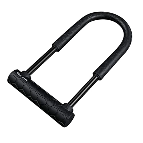 Bike Lock : BESPORTBLE 1 Set Bicycle Lock Heavy Duty Bike Lock Motorcycle Lock Bike u Lock U- Shape Lock for Bike U-Shape Lock for Bike Riding Equipment Lock for MTB Electric Car Cable Silicone Jacket