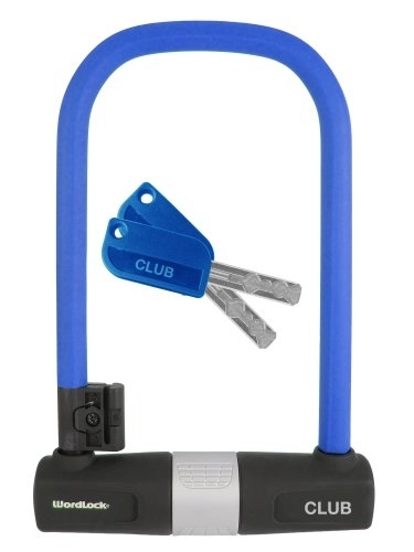 Bike Lock : Bi-Tech U Lock Wordlock Match Key - BlueNULL
